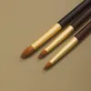 Brushes Professional Handmade Makeup Brush 1PC Vintage Weasel Hair Pencil Eye Shadow Blending Brush Redwood Handle Make Up Brush