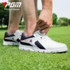 Shoe PGM Golf Men's Shoes Knob Laces Summer Breathable Sports Shoes Golf Shoes Waterproof Non slip Nails