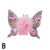 Acessórios de cabelo 1 PCS Coreano Franja Clipe Moverá Simulação Borboleta Hairpin Para Menina Headdress Strass Duckbill Hold