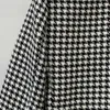 여성 자른 하운드 스투스 재킷 가을 겨울 버튼 O- 넥 하이 스트리트 세련된 멋진 달콤한 디자인 트렌디 한 세련된 세련