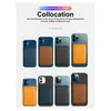 Magnetic Phone Cases and Leather Wallet Card Bag Holder Case For Mag iPhone 14 12 13 Pro Max Mini Mag Safe Back Cover