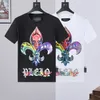 Plein beer t shirt heren ontwerper t-shirts merk kleding strass rhinestone pp schedels mannen t-shirt ronde nek ss schedel hiphop t-shirt top tees 16933