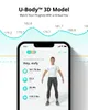 EUFY SMART SCALE P2 Digital badrumsskala med Wi-Fi Bluetooth15-mätningar inklusive vikt Body Fat BMI 50 G/0,1 lb 240112