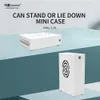 Mini ITX Chassis DC-ATX Zasilanie DIY DIY Pultopa Ultra-cienkie poziome wyświetlacz pionowy HTPC Małe podwozie Q36