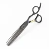 Professional JP 440C Steel 6 '' Lager Tiger Hair Soxe Haircut Thinning Barber Makas Cutting Shears Frisörsax 240112