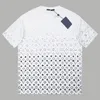Spring Summer Mens Tee Italy Monogram Cotton Pique Sand Flower T-Shirt Damier Rush ShortSleeved Relaxed Fit T-shirt In Cotton T-shirts Woman Tees