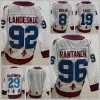 Colorado''avalanche'custom 8 Cale Makar 29 Nathan Mackinnon Custom Men Chids Hockey Jersey Gabriel Landeskog Mikko Rantanen Nazem Kadr