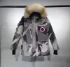 Piumino imbottito di marca Cappotti caldi invernali da uomo Cappotto Parka da donna Marchio Piumini di lusso Antivento Lettere ricamate Streetwear Capispalla causale d'oca