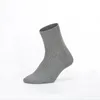 15% Pure Silver Infused Socks AntiOdor Antibacterial Moisture Wicking Thick for Men Socks2 Pairs 240112