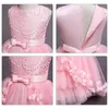 Vestidos da menina modx crianças para meninas outono manga longa bonito roupas de outono do bebê elegante criança aniversário festa casamento bolo vestido princesa