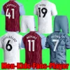 23 24 fotbollströja Emiliano Martinez Ollie Watkins McGinn Aston Villas Football Shirts Diaby Watkins Douglas Luiz Buendia Maillot Men Kids Kit Uniform.