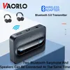 Adapter VAORLO Portable Audio Transmitter 5.0 Bluetooth 3.5 mm AUX Jack Stereo Music Wireless Adapter For PC TV Earphone Speaker