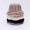 Fashio Women Basin Bucket Hat Vintage Spring Soft Plush Panama Cap Japanese Style All Match Fisherman Sun Hats 240111