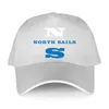 Bollmössor Justerbart märke Vuxen Luxury Sunhat Retno Vintage North Sails Summer Baseball Cap för män Klassiska hiphophattar