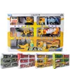 Diecast Araba Modeli Oyuncak Askeri Araba Makine Kamyon Ateş Frösting Truck Express Kamyon Çocuk Partisi Doğum Günü Hediyeleri 9487821