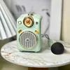 Speakers Divoom dot little witch wireless bluetooth speaker microphone K song home radio speaker retro portable