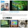 AUN A30 Uppgraderad Portable Projector LED Homeater Projector Mini Cinema Smart TV Beamer Support 1080p Full HD Movie Play 240112