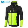 INBIKE Herren-Winter-Fahrradjacke mit Kapuze, warmer Fleece-Windjacke-Mantel für Männer, winddicht, Outdoor-Mann, Fahrradbekleidung, Wandern, 240112