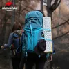 Mats NatureHike Mat Portable Folding Egg Slot Yoga Mat Ixpe+Eva Foam Camping Sleeping Pad in Tent Dampproof Madrass Cushion Beach