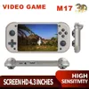 Boyhom M17 Retro Handheld Video Game Console Open Source Linux System 43 Inch IPS Screen Portable Pocket Player för PSP 240111