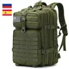 48L / 25L Tactical Military Backpack Camping Trekking Sag de pêche imperméable Men de la Rucks de Rucks