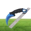 Outdoor CSGO Knife Polowanie kempingowe stałe nóż kieszonkowy kieszonkowy CS CS GO Przetrwanie taktyczne EDC Multi Tool Claw Nives1984862