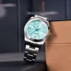 ijs verzegeld blauw heren volautomatisch mechanisch high-end precisie stalen nachtgloed digitaal ding diep waterdicht horloge