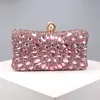 Candy Mix Kleur Dag Clutch Strass Avondtassen Feest Diamanten Schouderketting Handtassen Portemonnee Acryl 240111