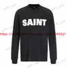 Men's T-Shirts SAINT MICHAEL Long Sleeved Vintage T Shirt Men Casual Washed Old Oversize Tee T-shit T240112