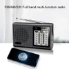 Radio L31 Portable Full Band Radio FM AM SW Retro -högtalare med utdragbar antenn