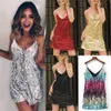 Sukienki damskie Dropshipping seksowne głębokie cekiny w dekolcie kobiety mini bodycon imprezowy sukienka elegancka nocna sukienka