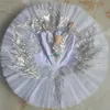 Adulte enfants classique professionnel Ballet Tutu blanc cygne lac crêpe Tutu ballerine fête danse Costumes robe de ballet filles femmes 240111