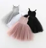 Baby girls Lace Tulle Sling dress Children suspender Mesh Tutu princess dresses summer Boutique Kids Clothing 4 colors C62573417303