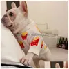 Hundestrickpullover Casual Luxury Classic Double Presbyopia Designer verdicken warme Hoodies Mäntel Welpen Drop Lieferung Dhqru