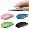 Candy Color Wireless Mouse Ultra Thin USB Optical Mice Receiver For Computer PC Laptop 6 Colors ZZ