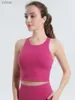 Roupa de yoga roupa de yoga conforto sexy sutiã esportivo ginásio superior feminino treinamento roupas de yoga estiramento feminino roupa interior esportiva fitness treino volta yoga sutiã sexy yq240115