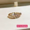 Bandringe, luxuriös, klassisch, Nagelring, Designer-Ring, modisch, Unisex, Manschettenring, Paar-Armreif, Goldring, Schmuck, Valentinstagsgeschenk, 5HKS