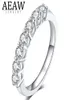 高級ジュエリーリング07ctw 3mm dfラウンドampwedding moissanite lab grown diamond band ring sterling silver for women1249154