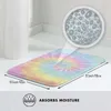 Bright Tie Dye 3 Tailles Accueil Tapis Chambre Tapis Tie Dye Bleu Vert Rose Jaune Violet Sarcelle Blanc Pastel Lumineux Mignon Cool Tendance 240111