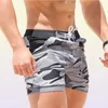 Fashion Beach Shorts for Men Swimshorts Men Board Short per costumi da bagno Camo Grey Print 2020 Nuovi pantaloncini maschili Plus size14596262