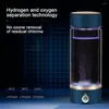 Wine Glasses Hydrogen-rich Water Maker Pem Film Ionizer Hydrogen Bottle Generator With Rapid Electrolysis Usb For Healthy