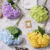 Factory 5 Hydrangea Wedding Flower Road Guide Flower Arrangemang Bröllop Auditorium Tak Fake Flower Cross-Biver Props XQ