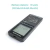 Radio Portable Radio Mini Pocket FM AM Big LCD Screen High Sensitivity Digital Receiver Sport Mode With Step Counting Function