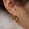 Stud Designer Earrings For Woman Stud 2024 Korean Style Gold Filled Dangle Cone Stud Earrings Girls Women Simple Cute Studs Jewelry Pave Tiny Punk Earring Accessory