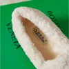 Women's plush cotton shoes Winter outdoor warm snow boots Flat bottomed Lefu Lambhair Metal decoration design Large 4143 240111