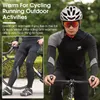 WEST BIKING Cycling Leg Cuff Sleeves Autumn And Winter Warm Sports Suit Plus Velvet Cold-Proof Cycling Cuffs Cycling Equipment 240112