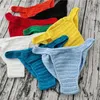 Underpants Men Women Breathable Underwear Hand Crochet Low Rise Swimming Sunbathing Male Boxers Panties Briefs