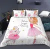 Cartoon Beddengoed Set voor Baby Kids Kinderen Wieg Dekbedovertrek Kussensloop Edredones Nios Meisjes Prinses Deken Quilt 2107163832576