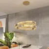 Żyrandole nowoczesne restauracja Luster Crystal wisior światła luksusowe salon kitcheb LED LUMINARIAS LAMPĘ DYMMABLE LAMPY DEKACJI