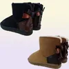 Les bottes de neige à la mode L et U Bow Gee Going Tash Boot Boot Boots en peau de mouton avec carte de poussière Top Quality TranshipMe2883799